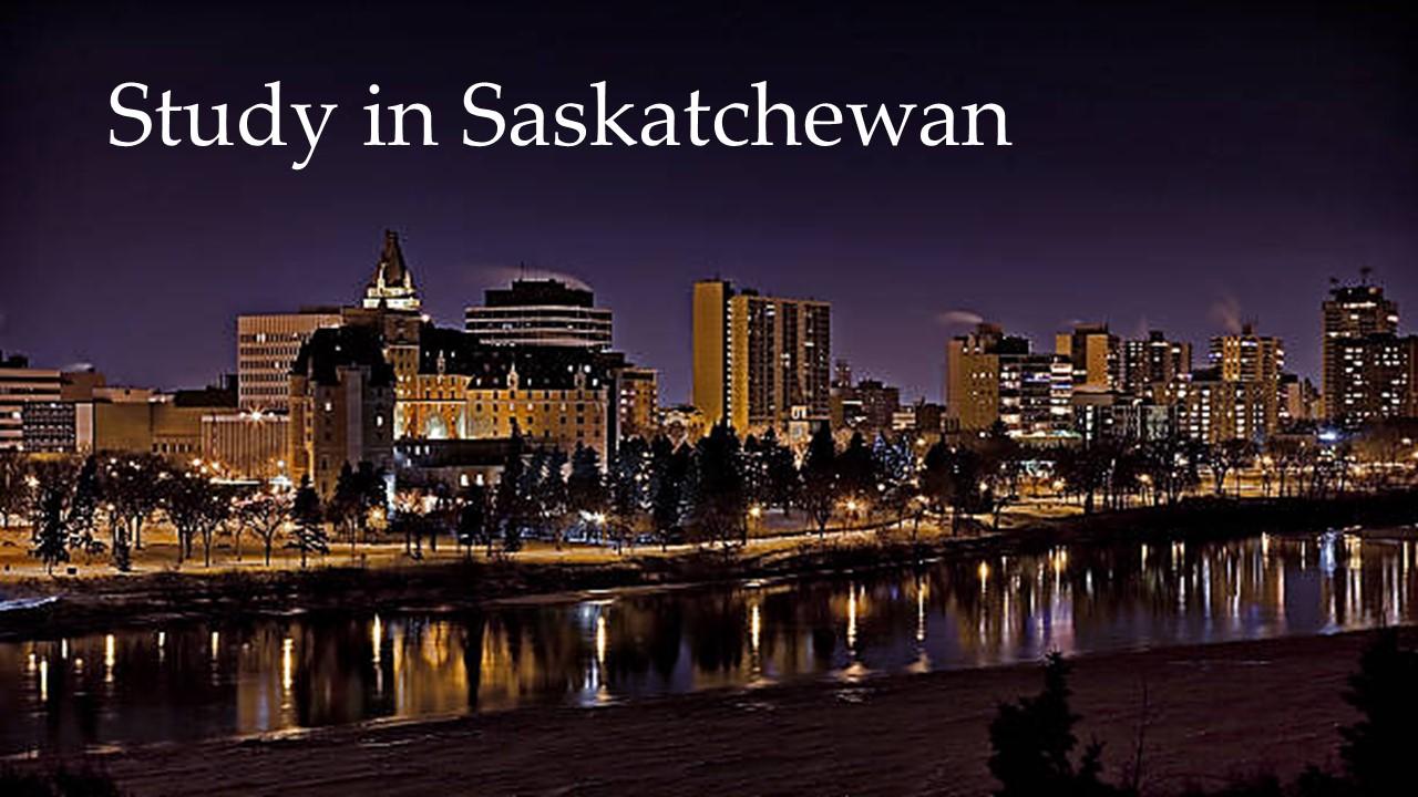 Study in Saskatchewan