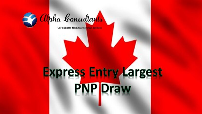 Express Entry Canada holds largest PNP draw to date
