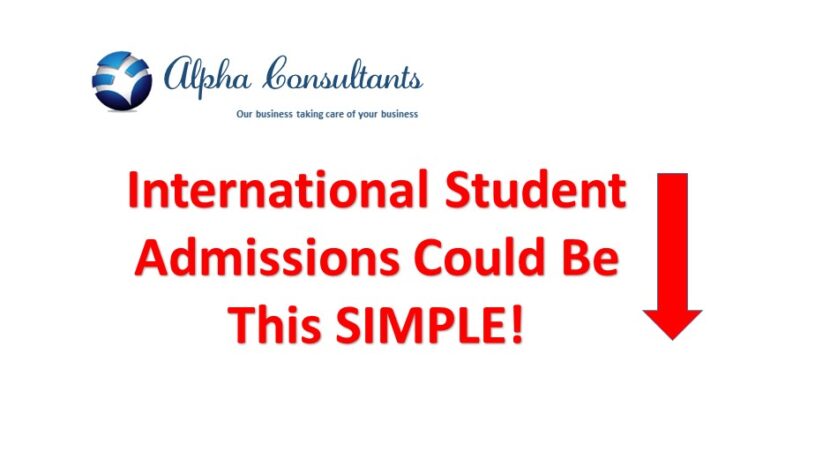 International Student Process Simplified