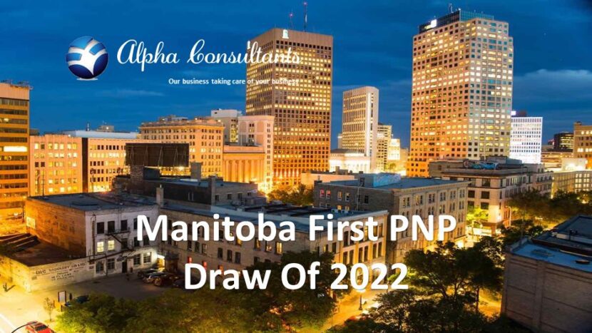 Manitoba holds first PNP draw of 2022