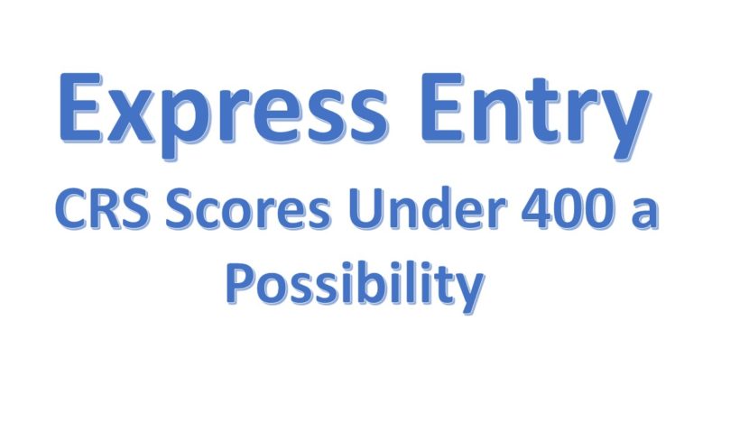 More Express Entry-linked draws with CRS under 400 ‘possible