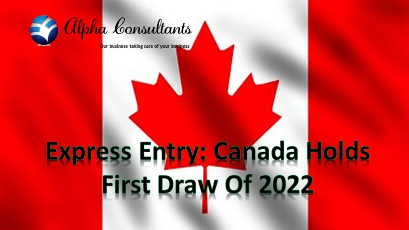 First draw of 2022