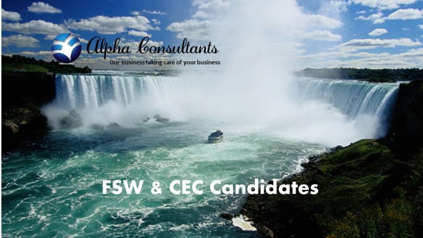 Invitations to FSWP and CEC candidates
