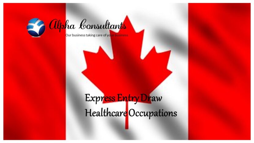 Express Entry draw for healthcare-occupations